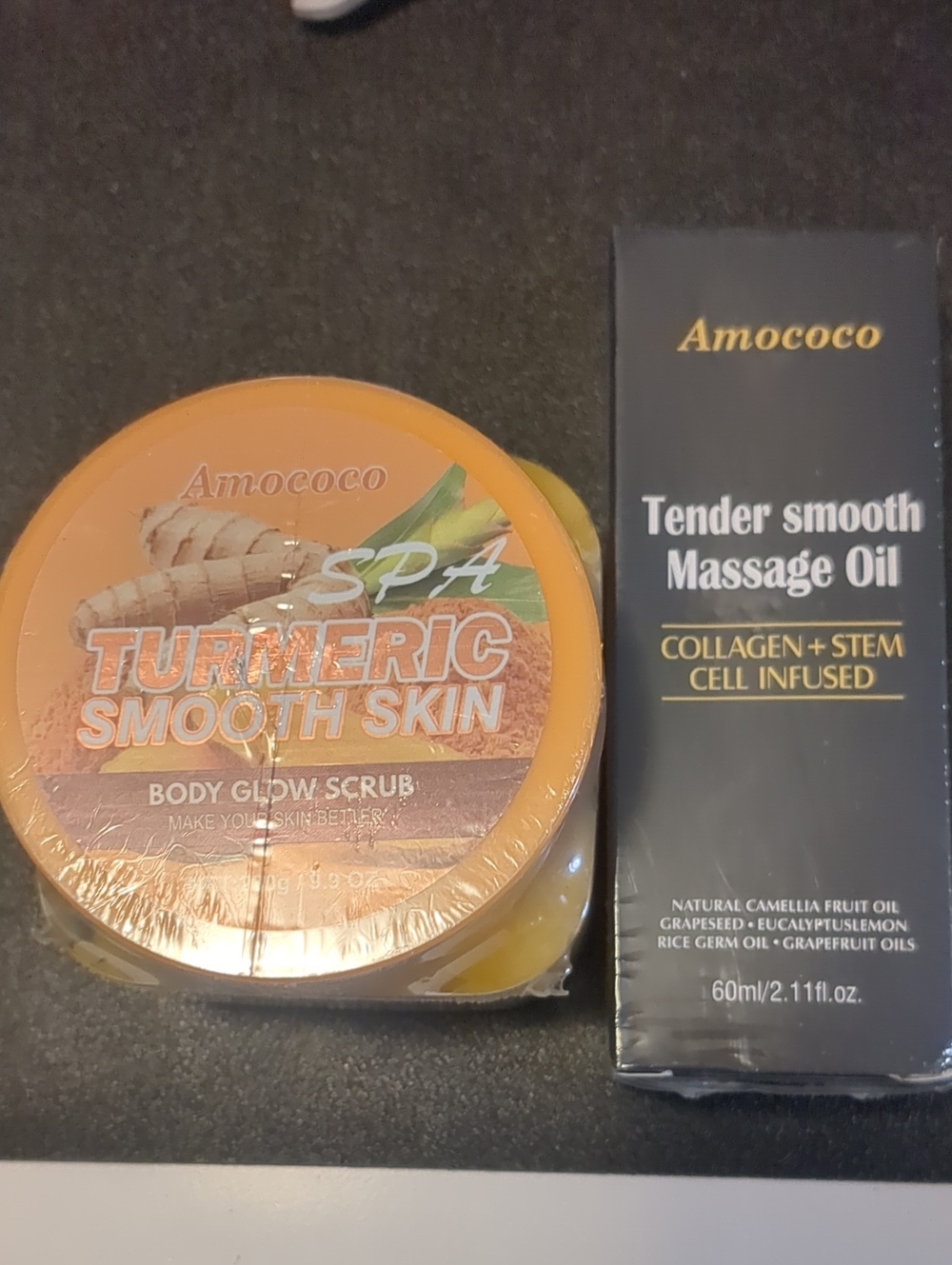 Spa Bundle With Body Scrub & Massage Oil